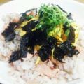 みっくママ's cooksnap of when they made ♡鮭と青じそのカンタン寿司♡.
