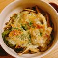 えこ★えこ's cooksnap of when they made #白なす#ステーキグラタン#フライパン.