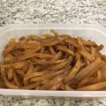 東雲たぁこ's cooksnap of when they made 簡単おつまみザーサイ　カツオ節を混ぜて.