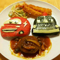 ゆかとちん's cooksnap of when they made キャラ弁カーズ＊シェリフ.