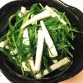 にゃ〜ぁ's cooksnap of when they made おかひじきと長芋の酢醤油かけ.