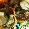 ハチ8コロ8's cooksnap of when they made ナスときゅうりのごま味噌炒め煮.