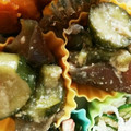 ハチ8コロ8's cooksnap of when they made ナスときゅうりのごま味噌炒め煮.