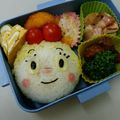 あつみ。。's cooksnap of when they made ドラミちゃん キャラ弁 ドラえもん.
