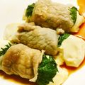 −simba−'s cooksnap of when they made レンジde簡単♡大葉と豆腐の肉巻き.