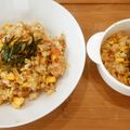くぅぽん☆'s cooksnap of when they made 簡単！鮭とキャベツのチャーハン.