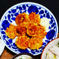 しー坊mama's cooksnap of when they made ✿鮭とはんぺんの揚げ焼き✿.