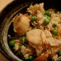 おそらのつばめ's cooksnap of when they made 農園レシピ・グリンピースとホタテごはん.