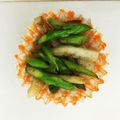 moryomi's cooksnap of when they made ちくわとアスパラおかか炒め✿.