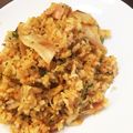 ねこだいしん's cooksnap of when they made 簡単！コクうま！パラパラ☆キムチ炒飯.