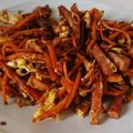 てぃやき's cooksnap of when they made 激うま！沖縄〜人参しりしり.