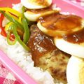 まじゅじゅ's cooksnap of when they made カマンベールチーズ入りハンバーグ.