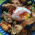 クック4Y96ZI☆'s cooksnap of when they made 夏野菜で簡単♪茄子と厚揚げの旨辛丼.