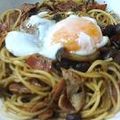 cookhanako's cooksnap of when they made しめじとベーコンの和風パスタ.