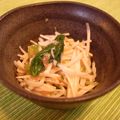 eimus's cooksnap of when they made 夏のもう一品！ミツバとエノキの梅和え.