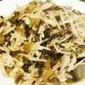 chieko333's cooksnap of when they made 高菜漬け炒め.