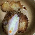♡maruのママ♡'s cooksnap of when they made 簡単♡リメイク♡生ハム巻ポテサラフライ♡.