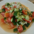 ☆baobab☆'s cooksnap of when they made トマトときゅうりの角切りサラダ.