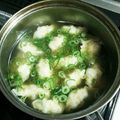 ひなた0116's cooksnap of when they made 子供が大好き♪鶏ﾐﾝﾁで水餃子☆.