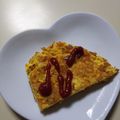 もりのりころ's cooksnap of when they made あるもので簡単スペインオムレツ.