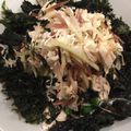 Sally_vis's cooksnap of when they made 冷やし蕎麦　鶏わさび風味.