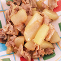てこくち's cooksnap of when they made 夕顔と豚肉の炒め物.