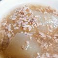なおぴん1's cooksnap of when they made 冬瓜!?胡瓜の煮物　ひき肉あんかけ.