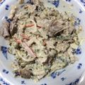 rharni's cooksnap of when they made レンジで簡単＊なすと豚のごましゃぶ和え＊.