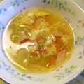 みるきー猫ちゃん's cooksnap of when they made レタスとトマトの中華スープ.