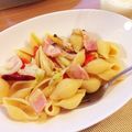 ちーーーーい's cooksnap of when they made ベーコンとキャベツのペンネ.