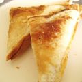 カルボーン's cooksnap of when they made 簡単すぎるっ黒糖みるくトースト.