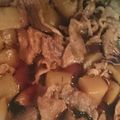 あけあけ★'s cooksnap of when they made ♪牛肉とこんにゃくの煮物♪.