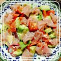 kiriken120's cooksnap of when they made 切って混ぜるだけ！アボカドとトマトサラダ.