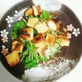 すーちゃん母's cooksnap of when they made ☆水菜とカリカリ油揚げ☆.