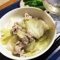 あきぽん315's cooksnap of when they made キャベツと豚のゴマ塩ダレ蒸し.