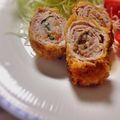 かたかたこ's cooksnap of when they made 梅肉入りロールとんかつ.