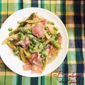 こいぃおちゃ's cooksnap of when they made 簡単☆アスパラとベーコンのクリームパスタ.