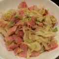 2みーちゃん's cooksnap of when they made ベーコン、キャベツ炒め.