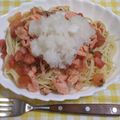 meumaro's cooksnap of when they made 鮭とトマトの冷製パスタ.