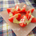 ミナいちご's cooksnap of when they made 超簡単！さっぱりトマトと濃厚わさびマヨ★.