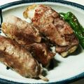 ママたれ's cooksnap of when they made 白なすの豚肉巻き.