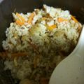 かん★まま's cooksnap of when they made なめたけ・にんじん・油揚げの炊き込みご飯.