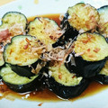 meoYou☆'s cooksnap of when they made めんつゆで超簡単☆なすの揚げびたし♡.