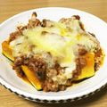 omyuo's cooksnap of when they made レンジで5分☆かぼちゃのカレーグラタン.