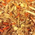 とむ子。's cooksnap of when they made ごぼう入り炒り豆腐.