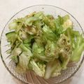 若☆菜's cooksnap of when they made キュウリとキャベツのナムル風.
