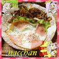 なっちゃん散歩's cooksnap of when they made 焼肉炒め.