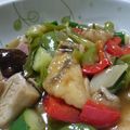イエローバード's cooksnap of when they made 白身魚と夏野菜のあんかけ炒め.｡o○☆.