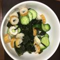 yamahiro10's cooksnap of when they made わかめ&ちくわ&チーズの酢の物/さっぱり.