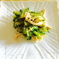 toriringo's cooksnap of when they made ゴーヤとささみの中華和え.